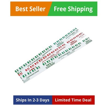 Plastigage, 0.002-0.006 in and 0.025 to 0.076 mm Measurement Range, 12 in Str...