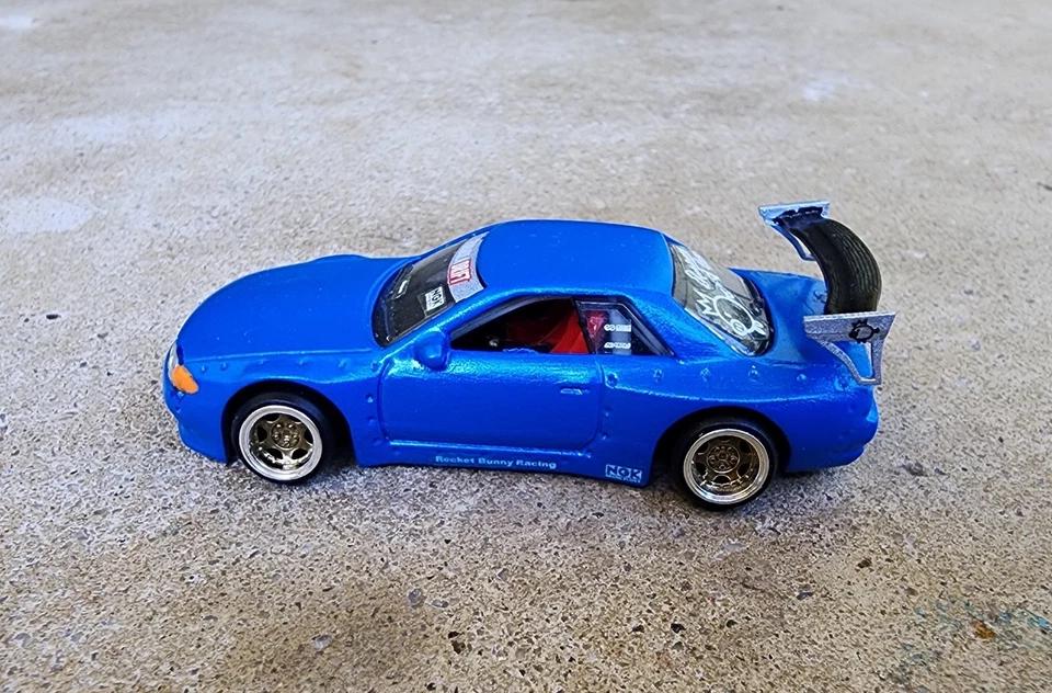 Hotwheels Nissan Skyline R32 Pandem Custom - Image 3 of 4