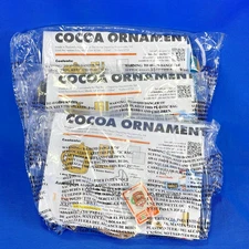 Home Depot  Kids Workshop Kit Cocoa Ornament Lot of 3 - Includes Pins 2024 - New