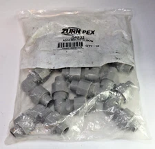 PACK OF 10 ZURN QAE33 Qest PEX 90deg elbow 1/2" Dia x 1/2" Dia