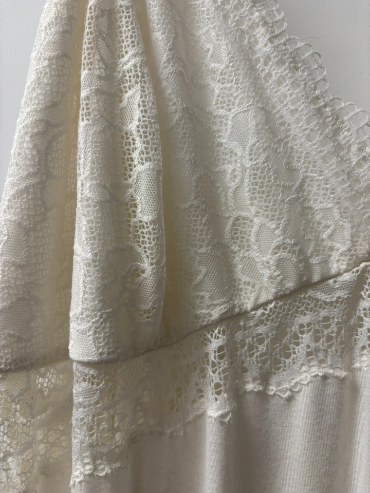 Chemise de encaje marfil Soma Intimates XXL Foto 4 de 4