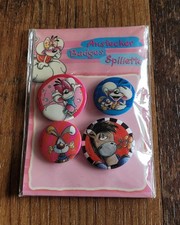 Depesche Diddl Diddlina  Anstecker/Badges Spillette | 4 Stk. OVP