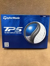 TaylorMade TP5 Golf Balls 12 New in Box Urethane Golf Balls!
