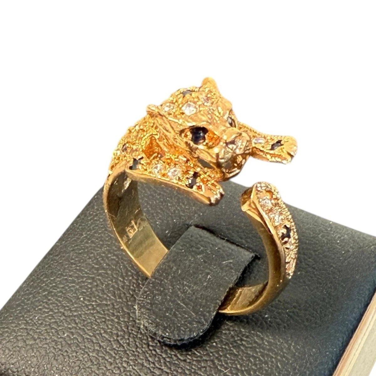 Très Jolie Bague Femme Panthère – Argent 925 – Neuve