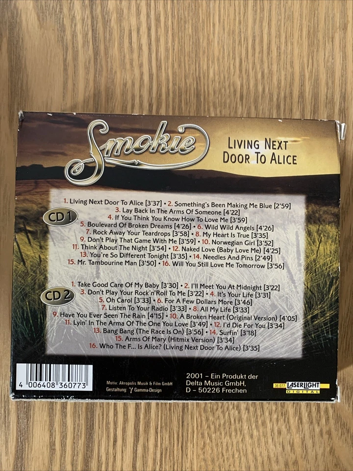 Smokie 2 CDs Don’t Play Your Rock n Roll To Me/Living Next Door To Alice - Image 2 of 4