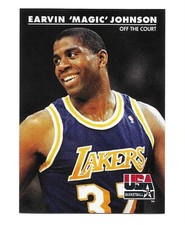 1992 SkyBox USA Basketball #32 Earvin 