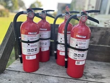 Kidde Fire Extinguisher Lot 4 Home Safety Free Shipping SERVICED ABC OSHA UL NEW
