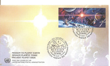 MISSION TO PLANET EARTH UNITED NATION GENEVE 1993 FDC COVER