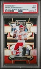 2023 Select Patrick Mahomes II Black and Red Prizms Die Cut Concourse #49 PSA 9