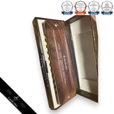 Suzuki 2008 Chief Editor Meeting Wooden Harmonica Brown Case