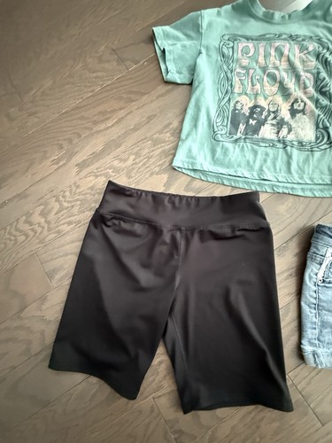 Girls clothes lot size 10 & 10/12 & L shorts athletic elephant swim nike shirts - Picture 3 of 24
