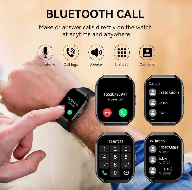 Wrist Best Smartwatch With Microphone And Speaker Joyroom JR-FT5