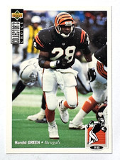 HAROLD GREEN Cincinnati Bengals 1994 Upper Deck Collector's Choice Card #357