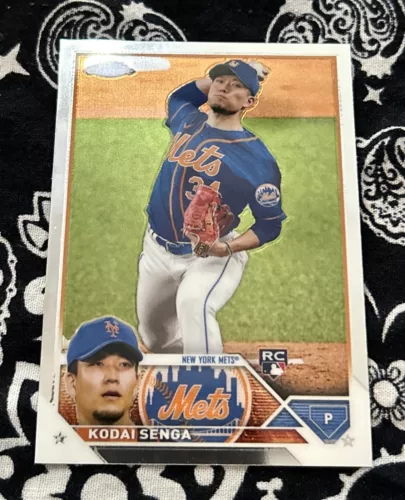 2023 Topps Chrome Kodai Senga RC Rookie #217 New York Mets