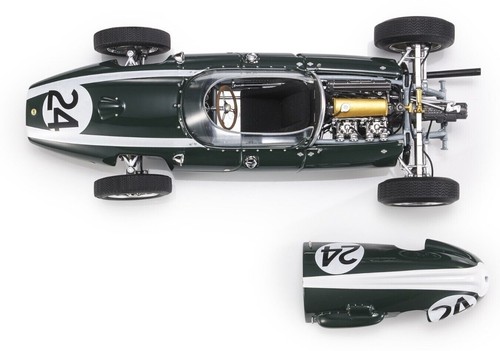 Cooper T51 Jack Brabham #24 Vincitore Monaco GP 1959 GP125B 1/18 Repliche GP F1 - Foto 2 di 2