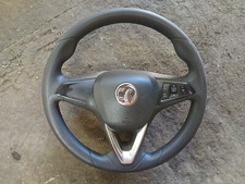VAUXHALL CORSA E 2015-2019 STEERING WHEEL COMPLETE + AIRBAG ~