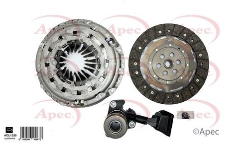 Kit de embrague 3 piezas PARA DS 3 120 cv 1.6 15->19 diésel Apec - Imagen 3 de 3