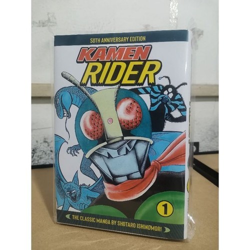 Kamen Rider Manga Volume 1-4 (END) Set Completo Versione Inglese Fumetto - Foto 3 di 7
