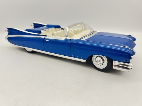 MAISTO 1959 CADILLAC EL DORADO BIARRITZ BLUE 1/18 DIECAST SCALE - Bild 1 von 13
