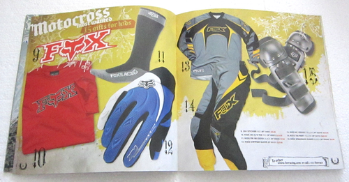 FOX RACING 2005 HOLIDAY GUIDE CATALOG 36 PAGE MOTOCROSS RACEWEAR CASUAL MOTO-X - 第 12/19 張圖片