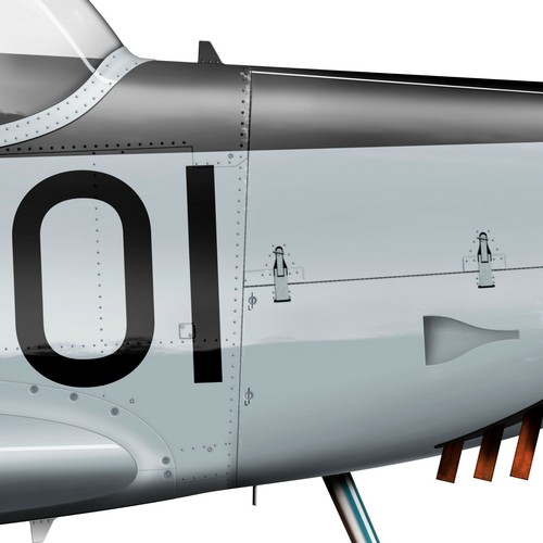Impresión de perfil PAC CT-4B ZK-DGY - A3+ - Imagen 3 de 4