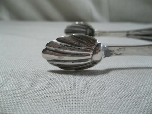 ~Lovely Antique Austria-Hungary Empire Sterling Silver Sugar Tongs~Signed~1864~ - Picture 6 of 12