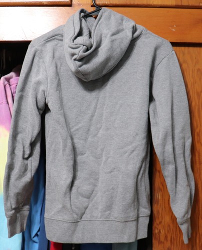Nike Air Jordan Jumpman Fleece Pullover Gray Hoodie Youth Large YL 12-13 - Picture 4 of 7