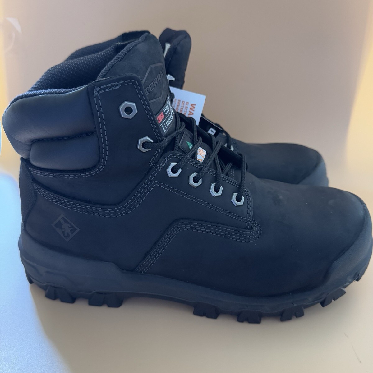 Terra Work Boots‎ Men Black 10-6-Inch Sentry 2020 Composite Toe (TR0A4NQEBLK) Terra Men main image 3