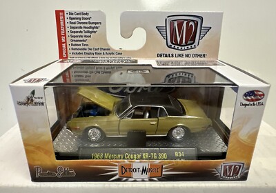 M2 Machines Detroit Muscle Series 34 : 1968 Mercury Cougar XR-7G 390 R34