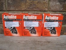 12 AUTOLITE 847 COPPER CORE SPARK PLUS NEW IN BOX