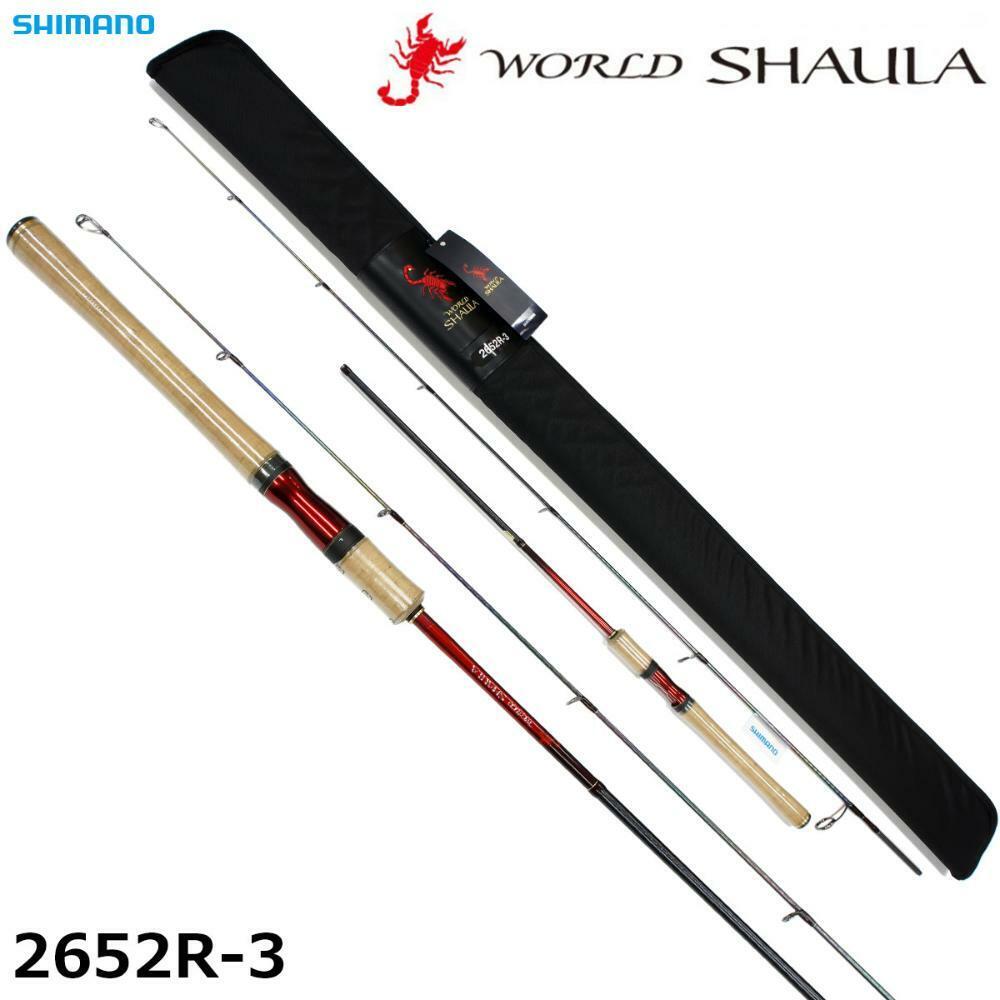 Shimano NEW WORLD SHAULA 2652R-3 Spinning Rod for Bass | eBay Shimano NEW WORLD SHAULA 2652R-3 Spinning Rod for Bass | eBay