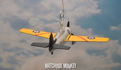 Grumman F4F Wildcat US Navy Fighter Bomber Single Prop Custom Christmas Ornament - Picture 6 of 12