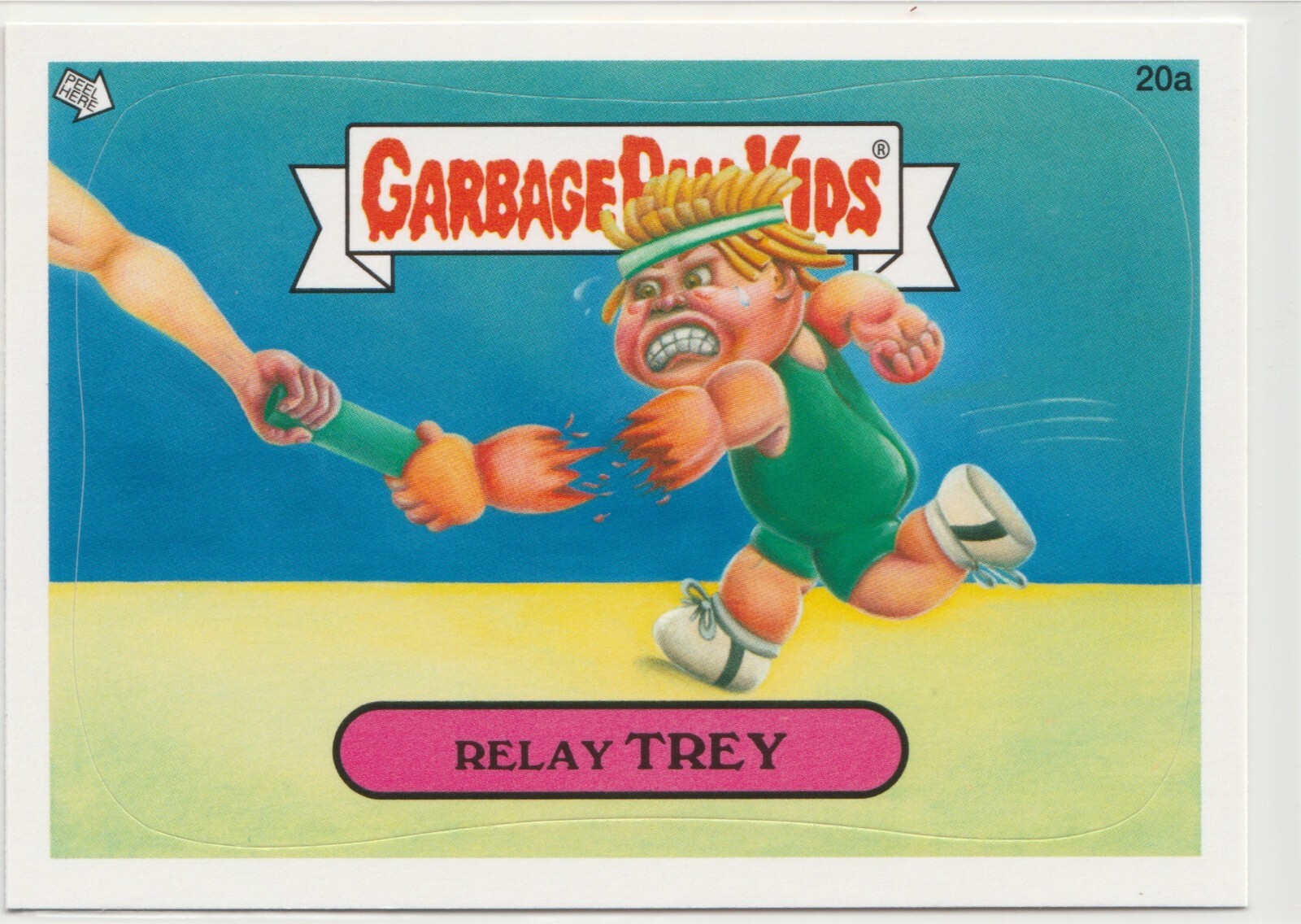 Relay Trey #20a Garbage Pail Kids GPK 2012 Series 1 BNS1 Brand New