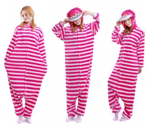 Gato de Cheshire Negro Onesiee Disfraz Kigurumi con Capucha Pijama Regalo - Imagen 3 de 7