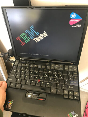 Vintage IBM Think Pad X 40 Intel Pentium M 1.4 GHz / 1.5 GB RAM - Picture 1 of 11