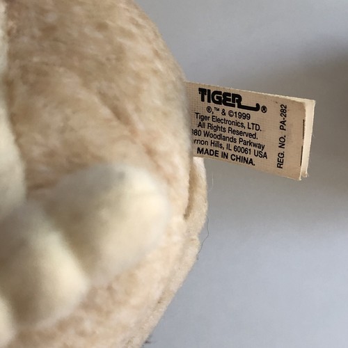 2 1999 Furby Buddies Plush Bean Bag Tiger Electronic Animal Giraffe & Tan Bear - Picture 4 of 8