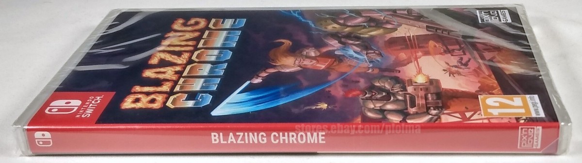 【Switch】Blazing Chrome パッケージ版 Amazon.com: Blazing Chrome for Nintendo Switch (Limited Run