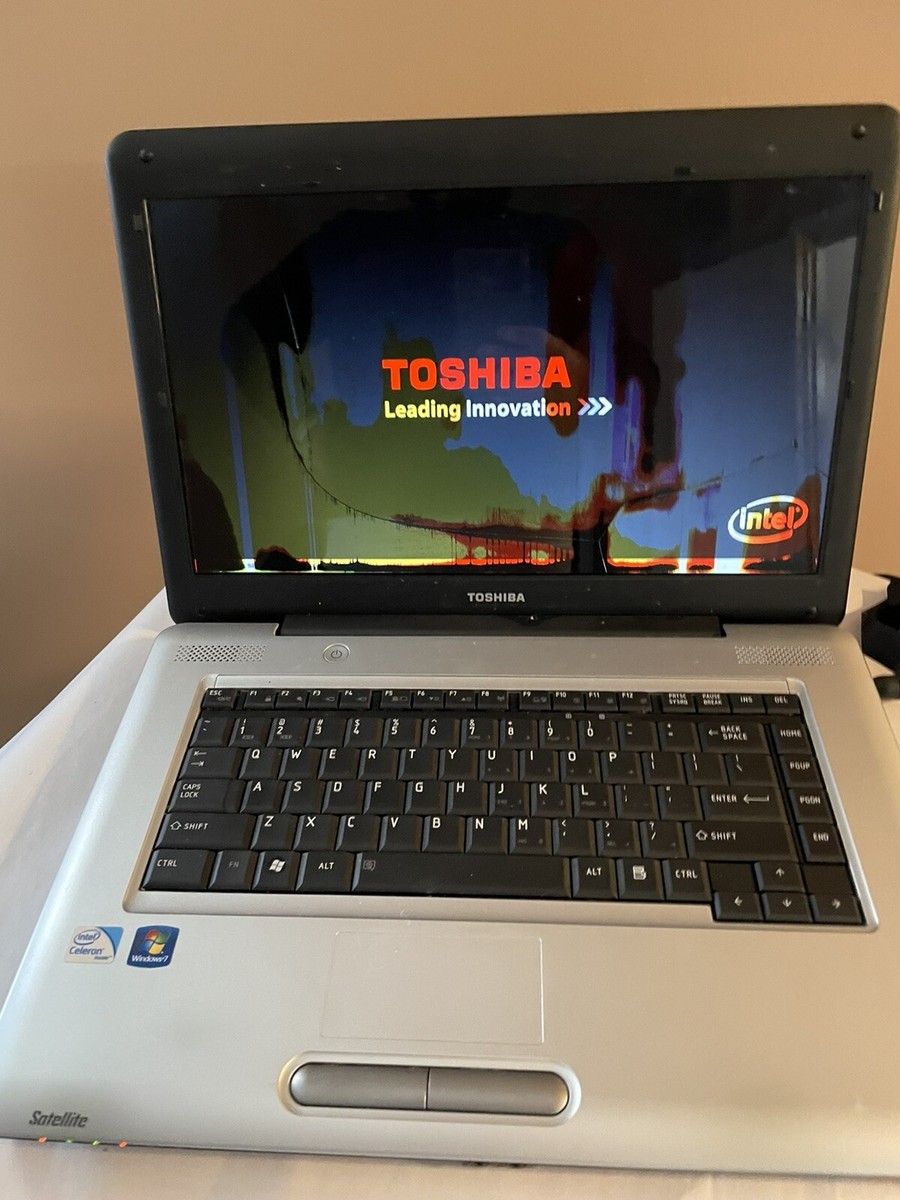 TOSHIBA ノートパソコン Intel Celeron toshiba satellite laptop intel celeron Dual core windows 7 | eBay
