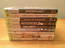 Xbox 360 Games Bundle - All Tested And Working - Free Postage - 9 x Games !