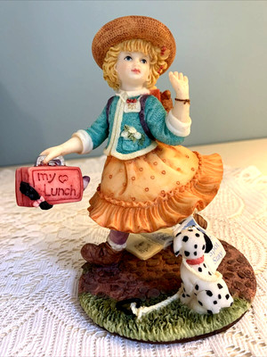 Enesco Laura's Attic Figurine-''Don't Cry Mom I'll Be Back'' #351903-by Karen Hahn