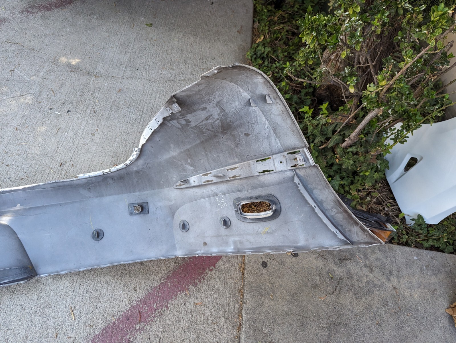 2012-2015 Bentley Continental Two 2 Dr Rear Bumper GT GTC 3W3807332, Black OEM