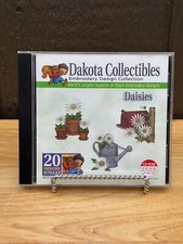 Dakota Collectibles Daisies Embroidery Design Collection CD-ROM 20 Designs 4x4