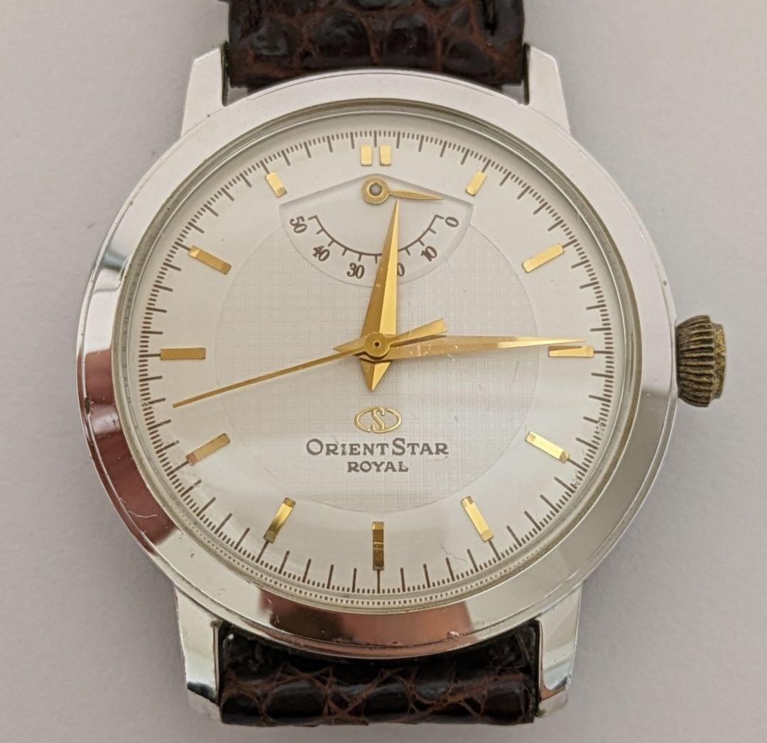 ORIENT STAR ROYAL PURE SILVER 21 JEWELS OVERHAULED VINTAGE ORIENT STAR ROYAL PURE SILVER 21 JEWELS OVERHAULED VINTAGE