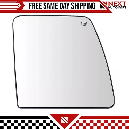 New Exterior Mirror Glass w/ Backing Plate Passenger Side For 2012-2021 Nissan
