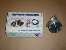WASSELL MICRO-MK2 Electronic Ignition w/ Housing Triumph Norton BSA pre unit