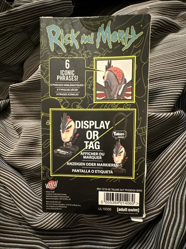 WOW! Stuff RM-1018-05 Rick and Morty Talkie Phönix Vogel Person Neu im Karton - Bild 3 von 6
