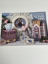 Needlecraft 1990 Plastic Canvas Calendar 12 Designs Pattern
