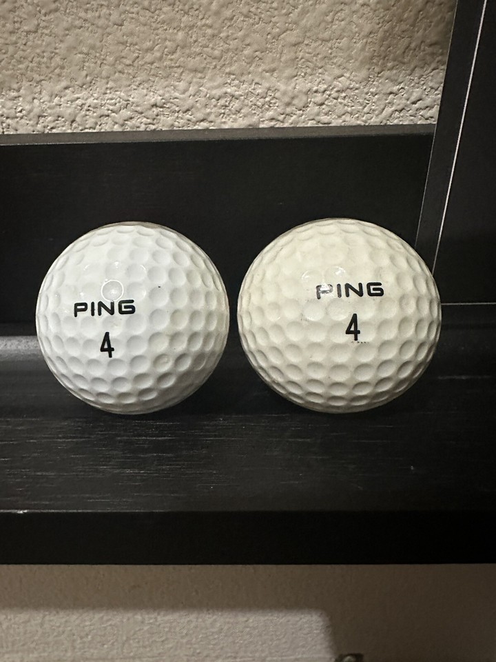 Vintage Ping Eye 2 Golf Balls Pink Purple eBay