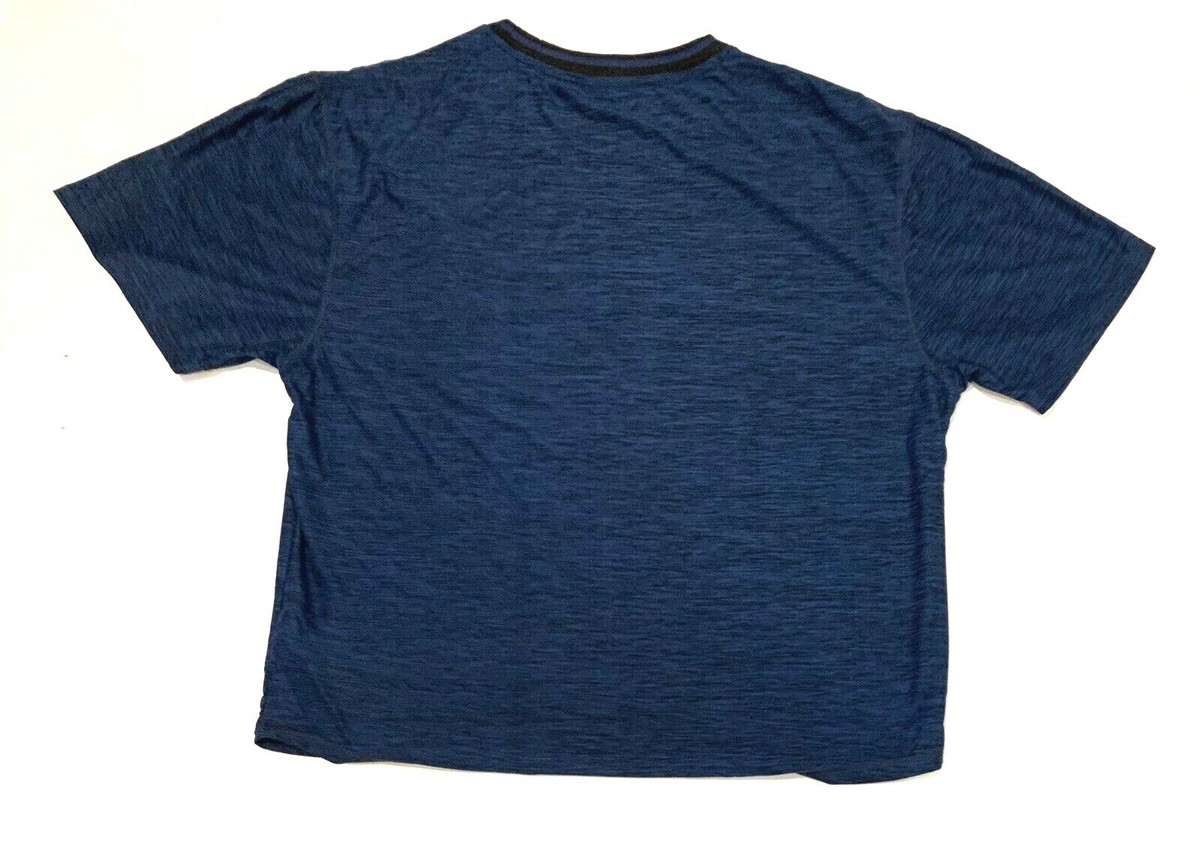 Raw Yarn Industries Brooklyn NYC LA Mens Tshirt Blue Dusk 4XL New