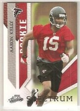Aaron Kelly Atlanta Falcons Clemson 2009 Absolute RC SPECTRUM BLACK 19/50